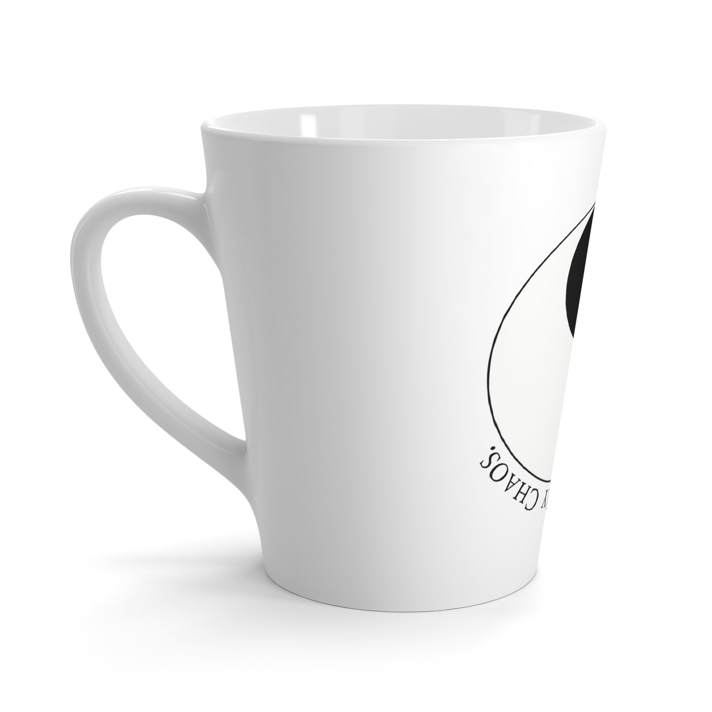 My Calm. My Chaos. - Boxer Dog Latte Mug