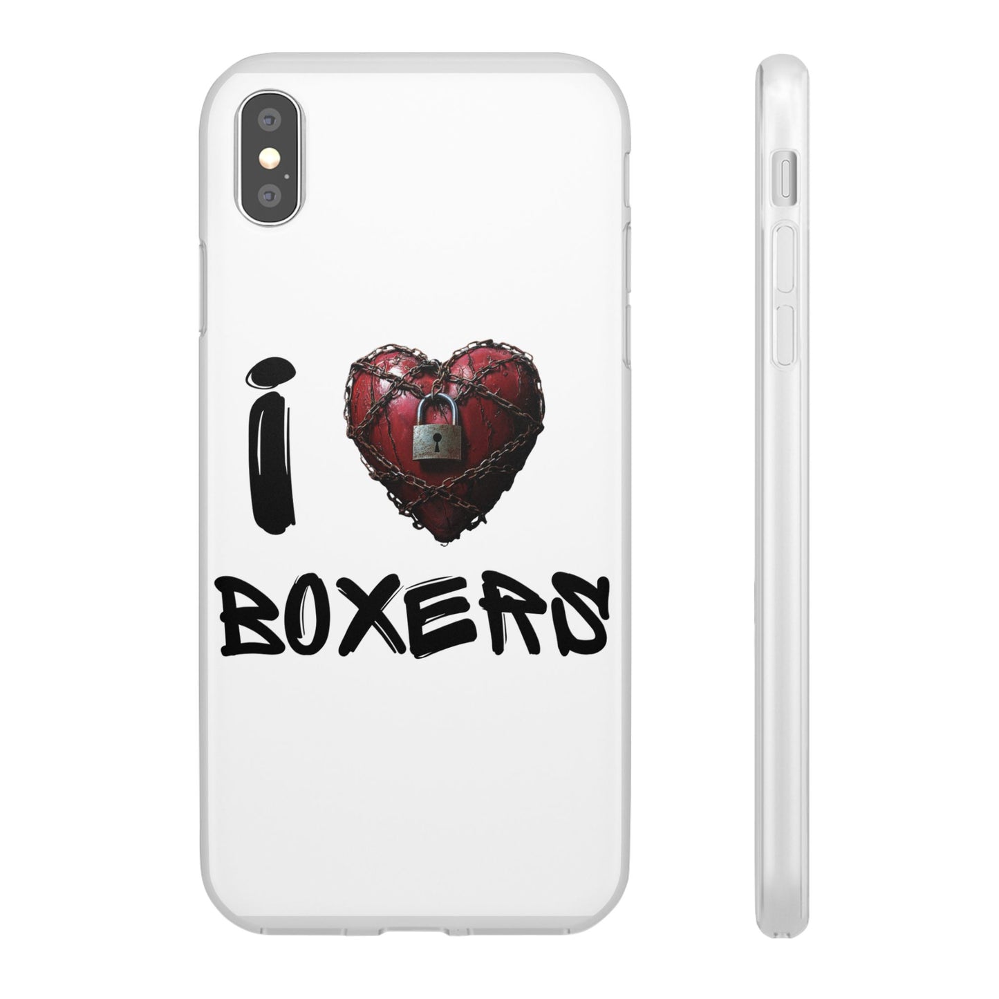 I (Heart) Boxers- Flexi Cell Phone Cases