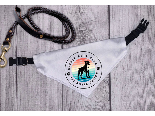 Wiggle Butt Club- Boxer Dog Bandana