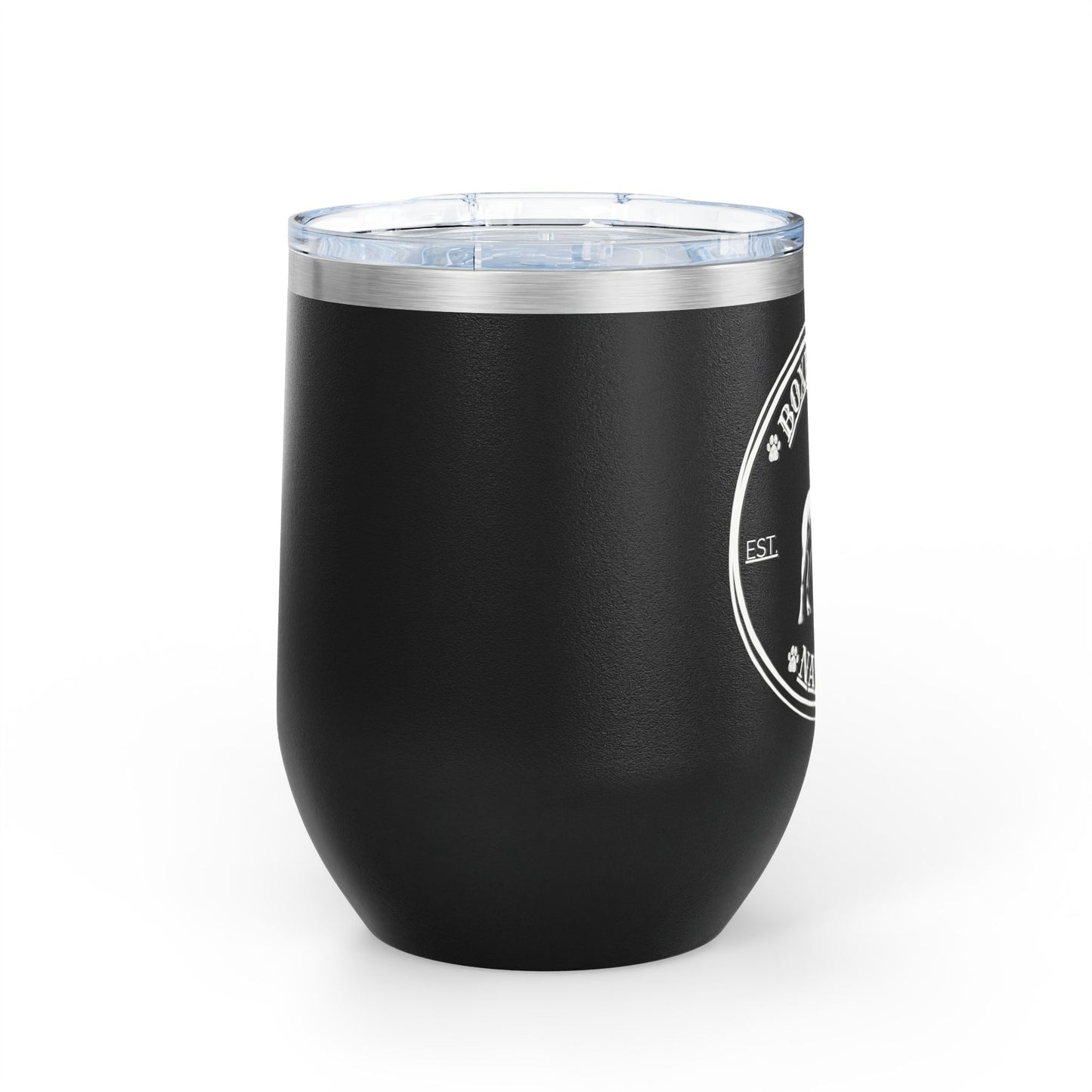 Boxer Nation Logo - Boxer Dog Wine Tumbler