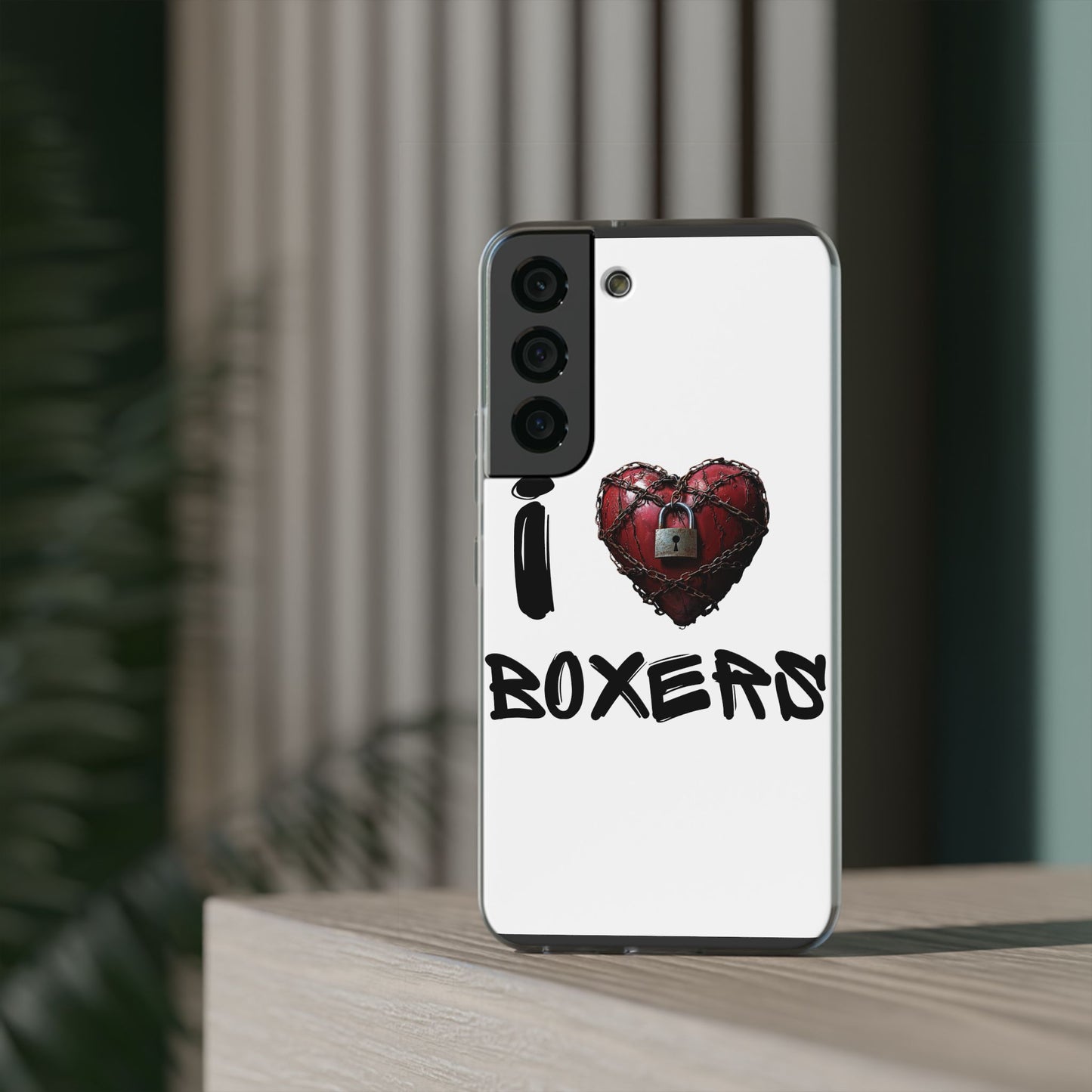 I (Heart) Boxers- Flexi Cell Phone Cases