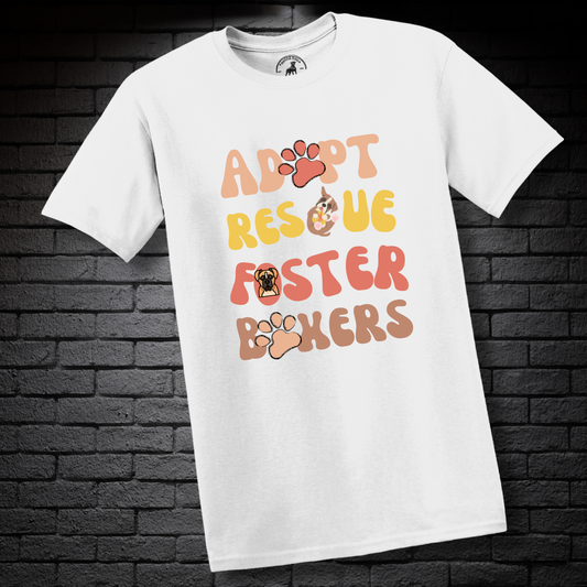 ADOPT RESCUE FOSTER BOXERS- Boxer Dog Classic Shirt