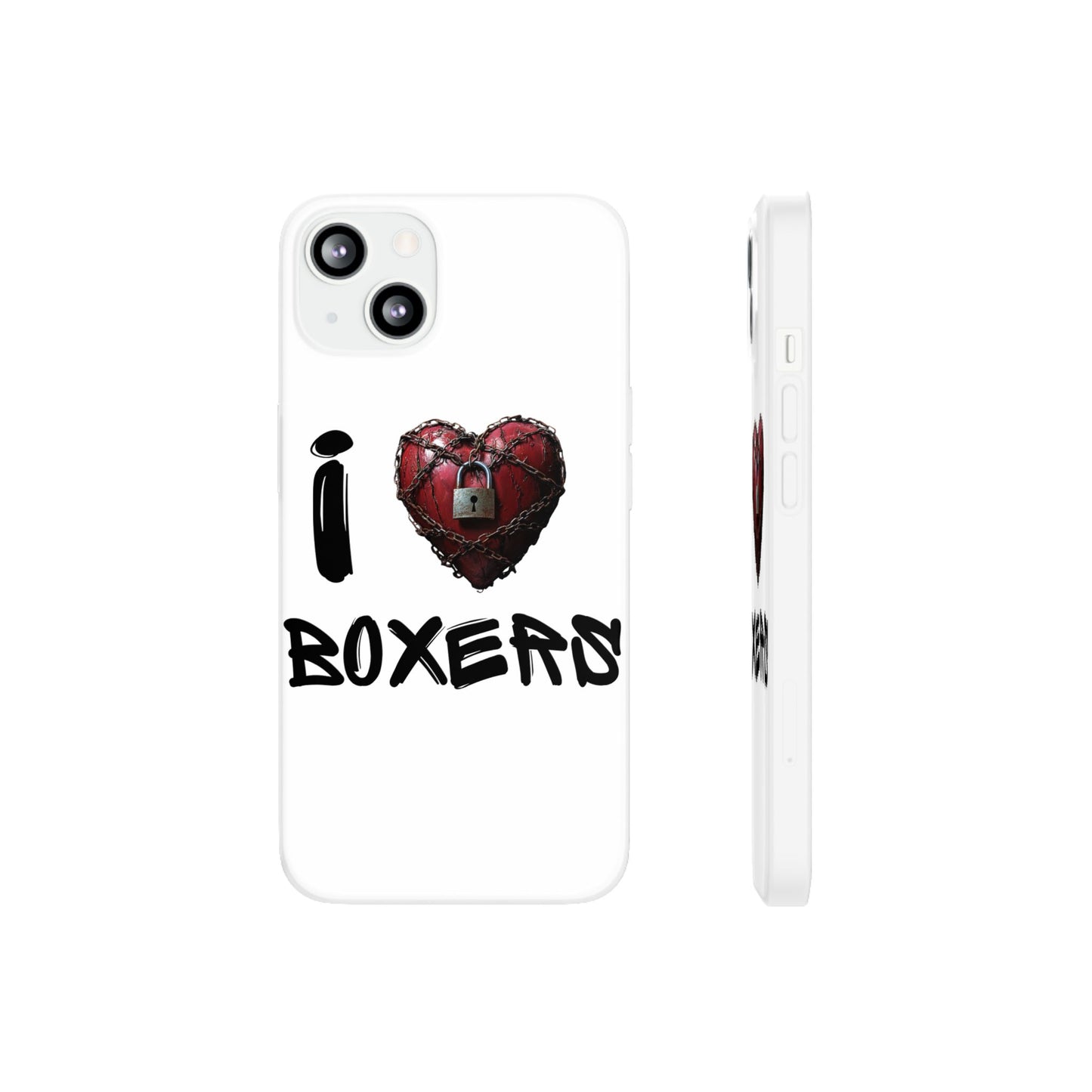 I (Heart) Boxers- Flexi Cell Phone Cases