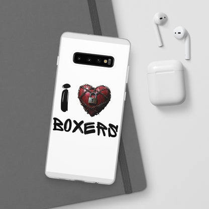 I (Heart) Boxers- Flexi Cell Phone Cases