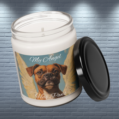 My Angel Has Paws- Scented Soy Candle, 9oz