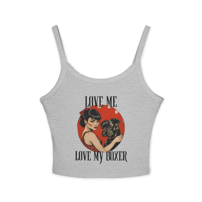Love Me Move My Boxer - Boxer Dog Tank Top