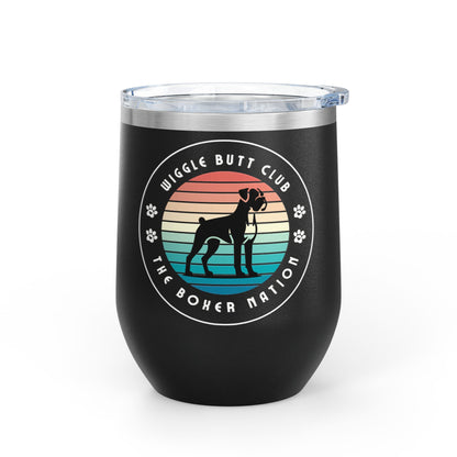 Wiggle Butt Club - Boxer Dog Wine Tumbler
