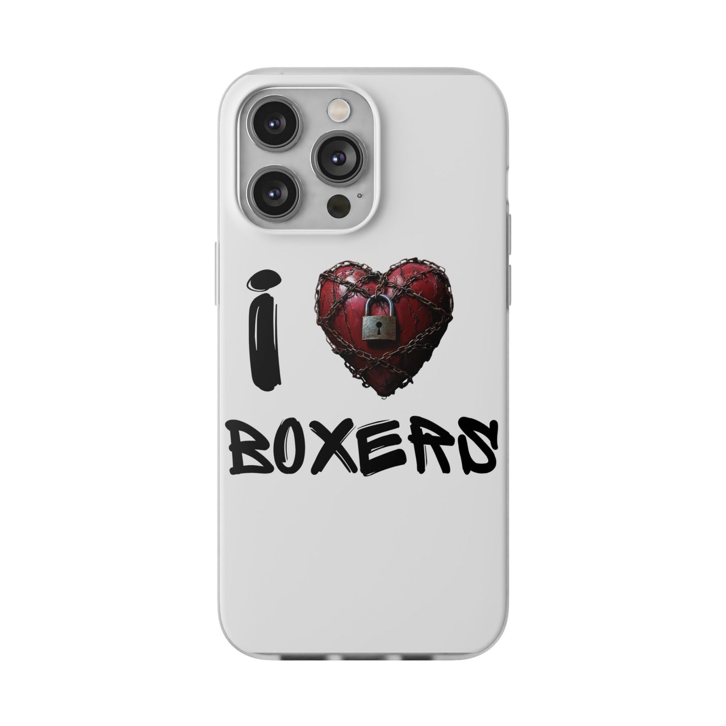 I (Heart) Boxers- Flexi Cell Phone Cases