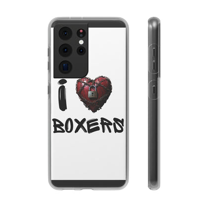 I (Heart) Boxers- Flexi Cell Phone Cases