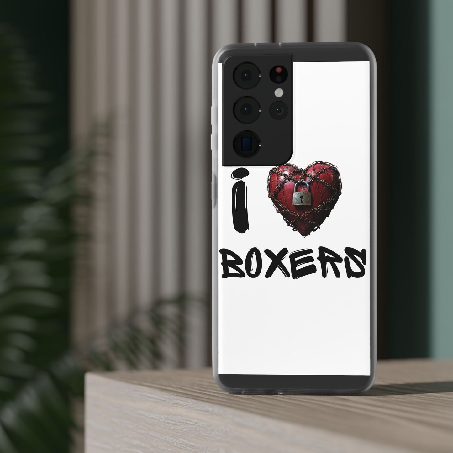 I (Heart) Boxers- Flexi Cell Phone Cases