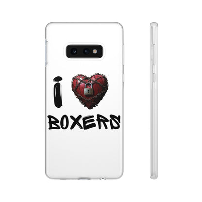 I (Heart) Boxers- Flexi Cell Phone Cases