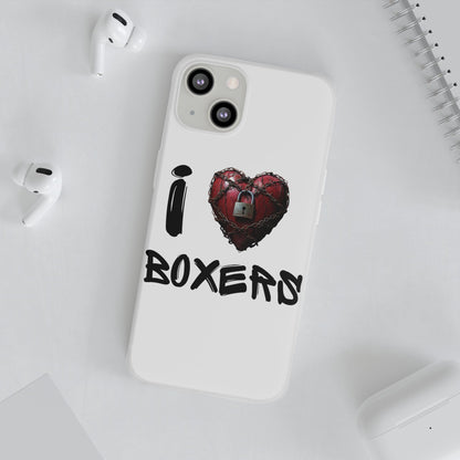 I (Heart) Boxers- Flexi Cell Phone Cases