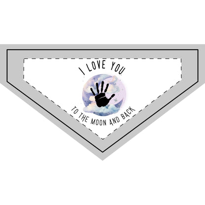 I Love You to the Moon & Back – Pet Bandana
