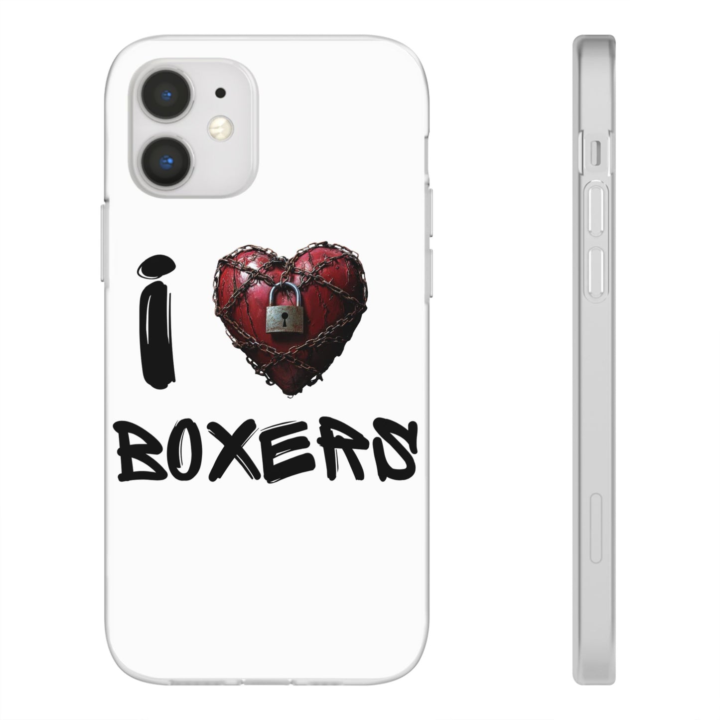 I (Heart) Boxers- Flexi Cell Phone Cases