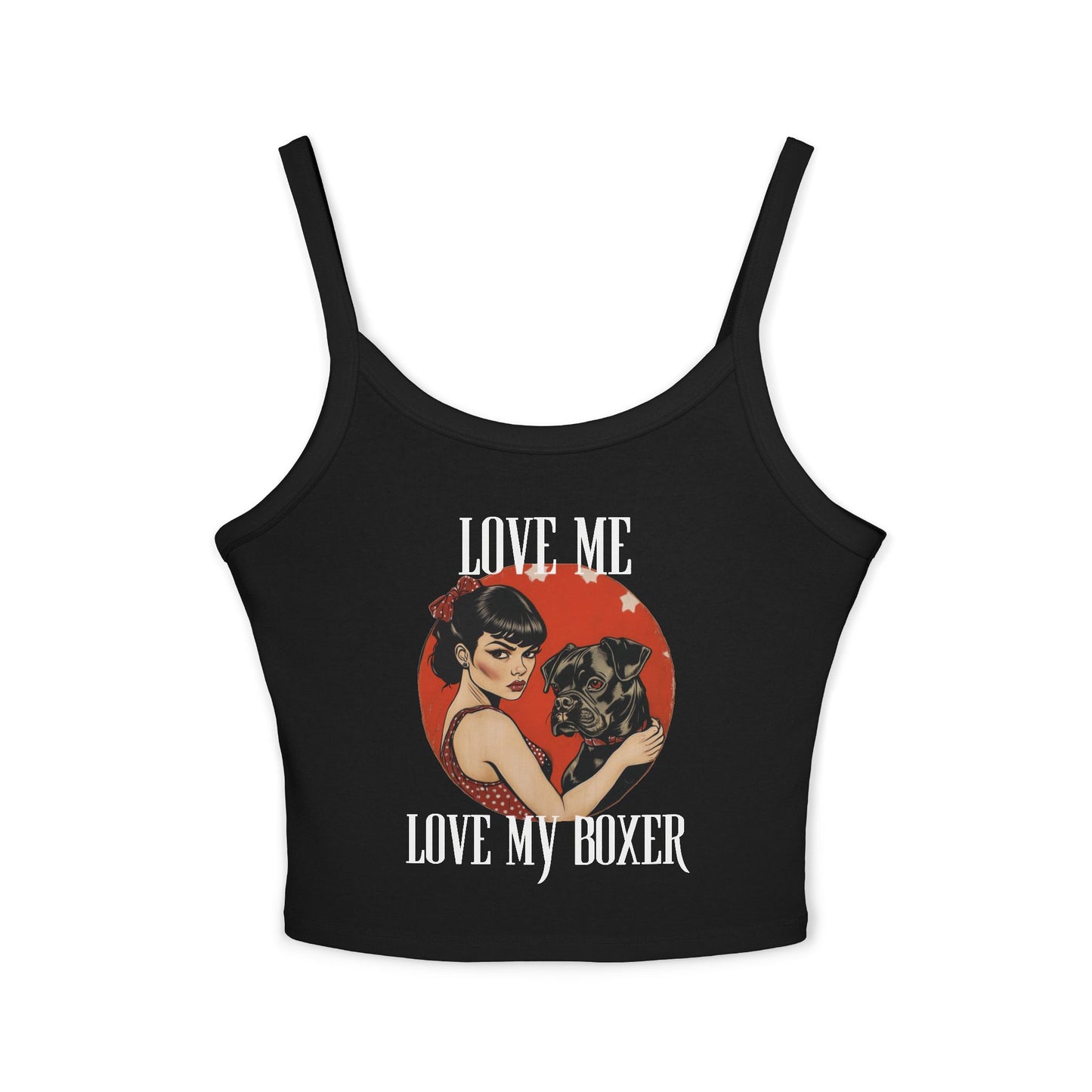 Love Me Move My Boxer - Boxer Dog Tank Top