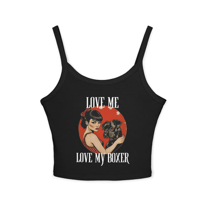 Love Me Move My Boxer - Boxer Dog Tank Top