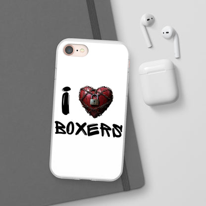 I (Heart) Boxers- Flexi Cell Phone Cases