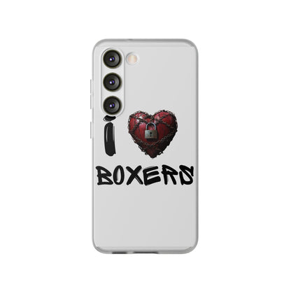 I (Heart) Boxers- Flexi Cell Phone Cases