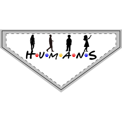 H.U.M.A.N.S. (Friends Style) - Boxer Dog Pet Bandana