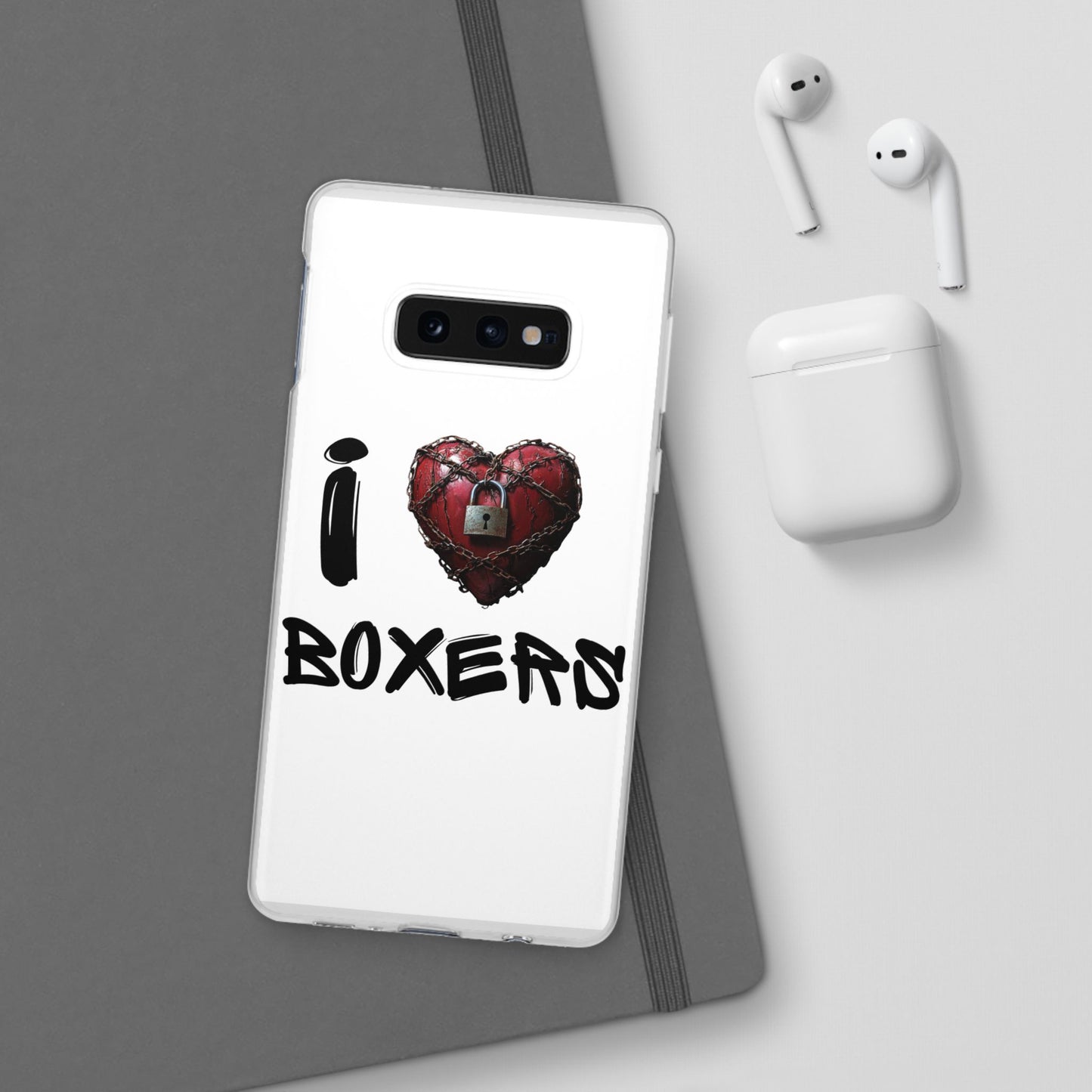 I (Heart) Boxers- Flexi Cell Phone Cases