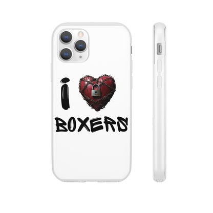 I (Heart) Boxers- Flexi Cell Phone Cases