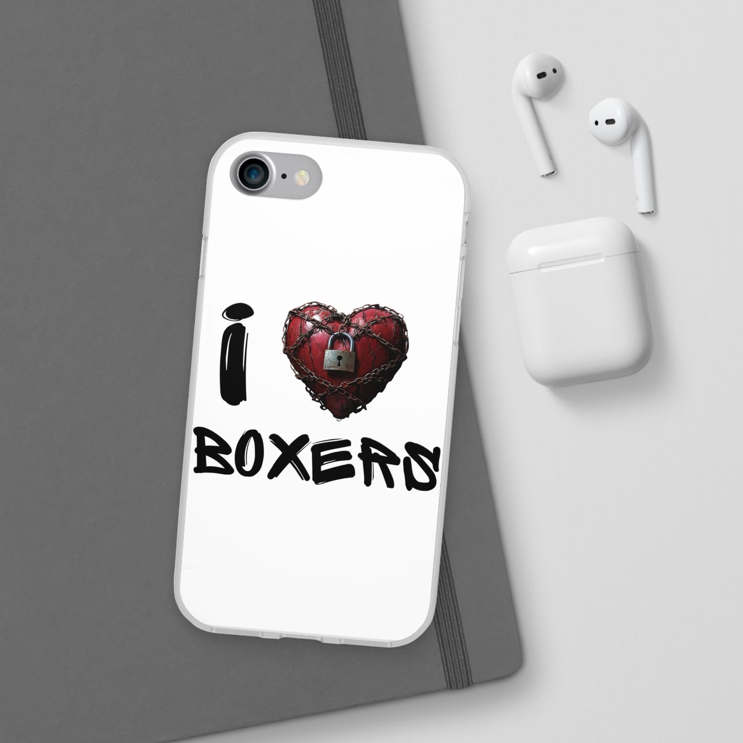 I (Heart) Boxers- Flexi Cell Phone Cases