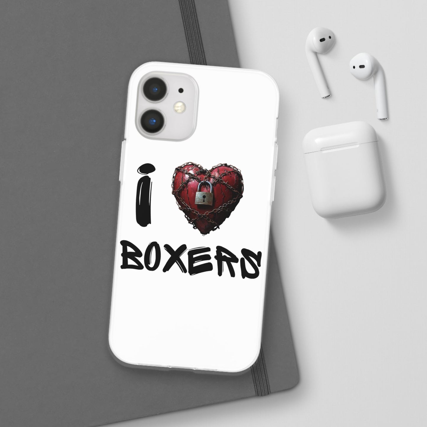 I (Heart) Boxers- Flexi Cell Phone Cases