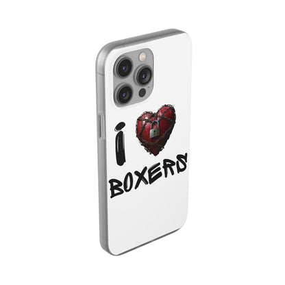 I (Heart) Boxers- Flexi Cell Phone Cases