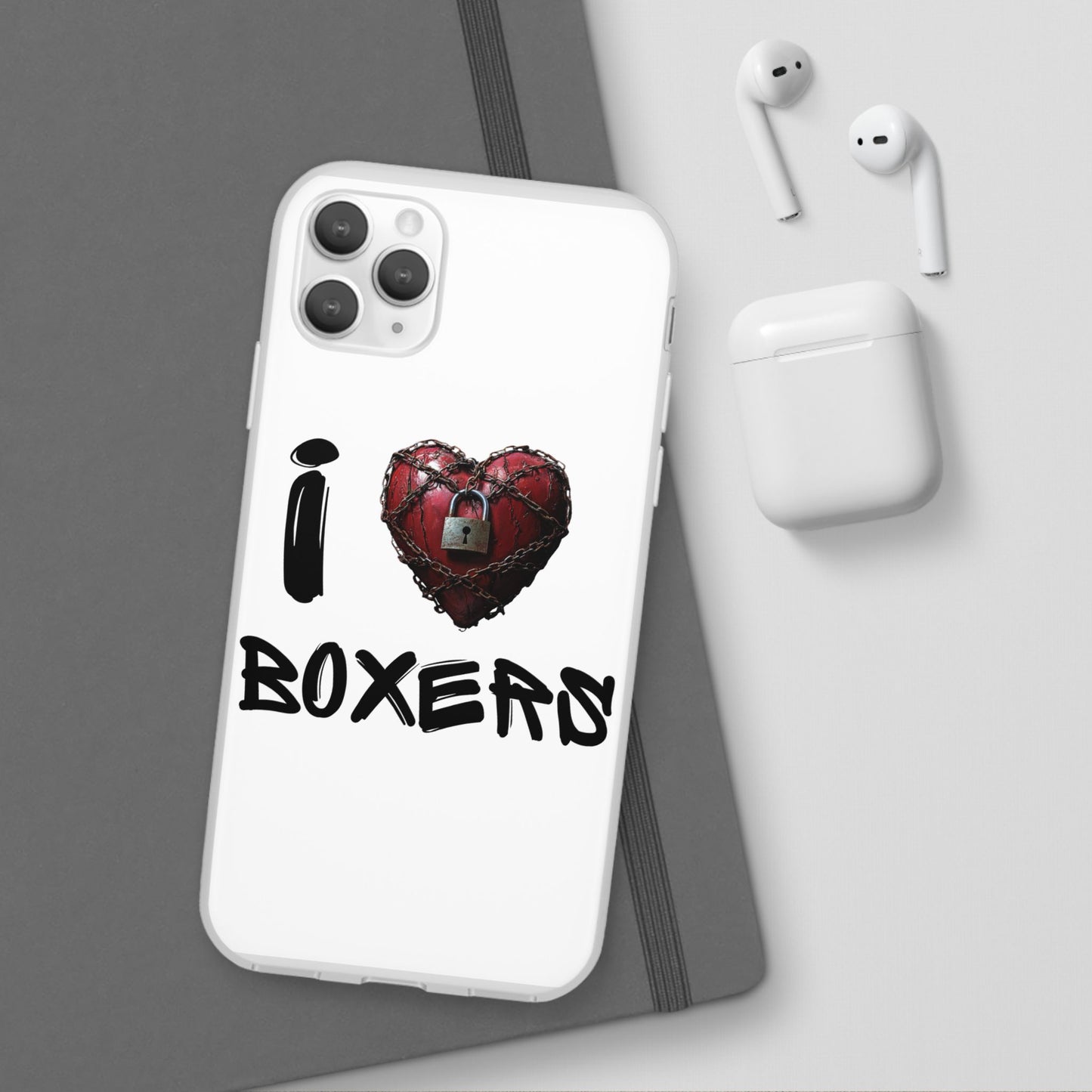 I (Heart) Boxers- Flexi Cell Phone Cases