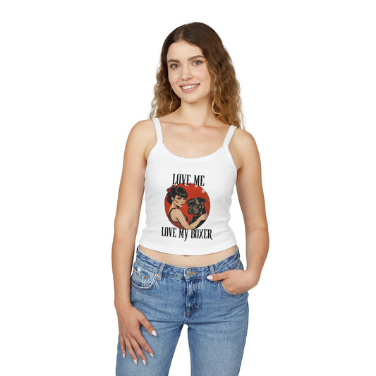 Love Me Move My Boxer - Boxer Dog Tank Top