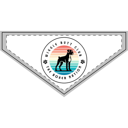 Wiggle Butt Club- Boxer Dog Bandana