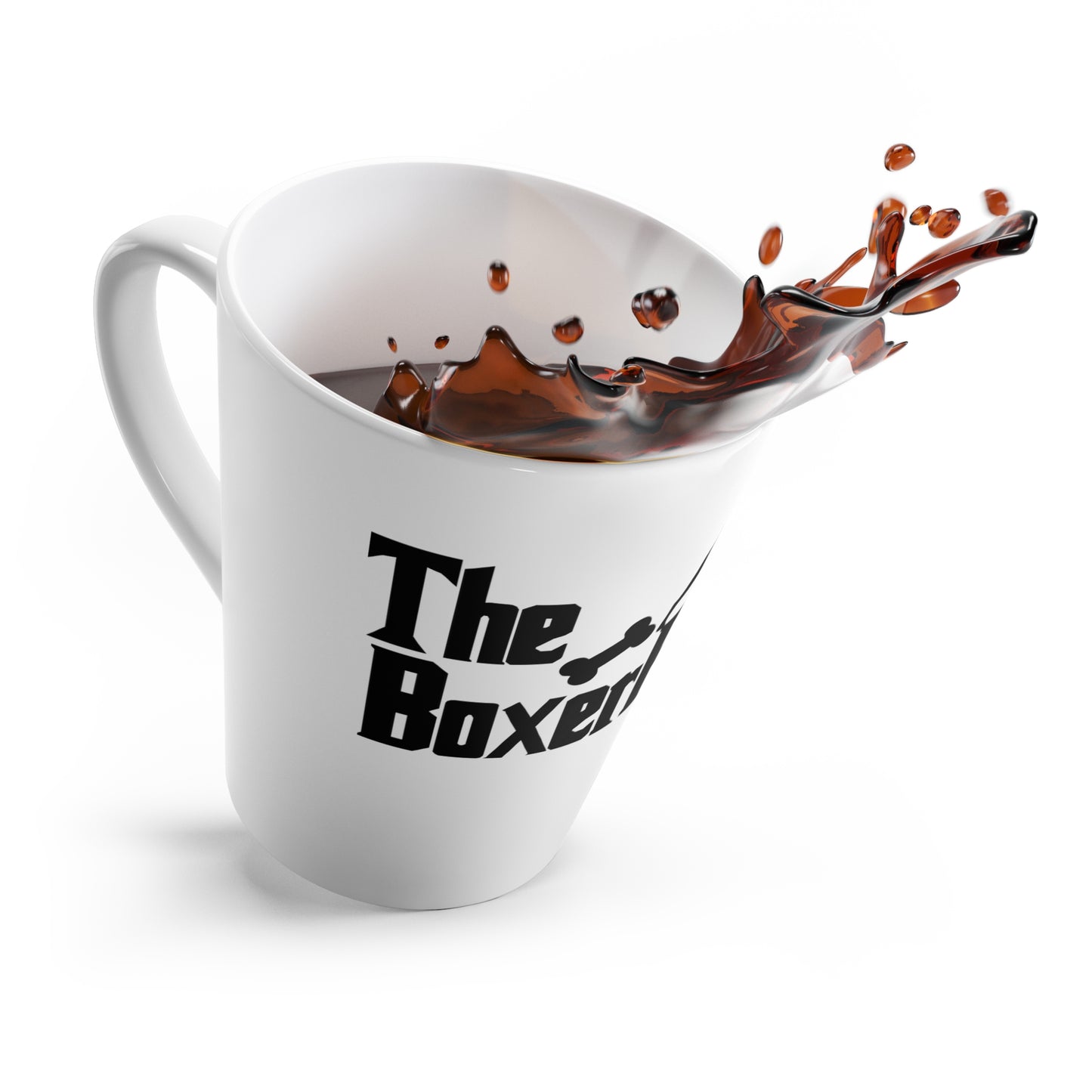 The BoxerFather - Boxer Dog Latte Mug