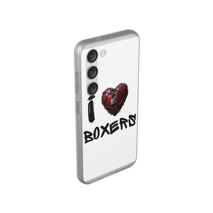 I (Heart) Boxers- Flexi Cell Phone Cases