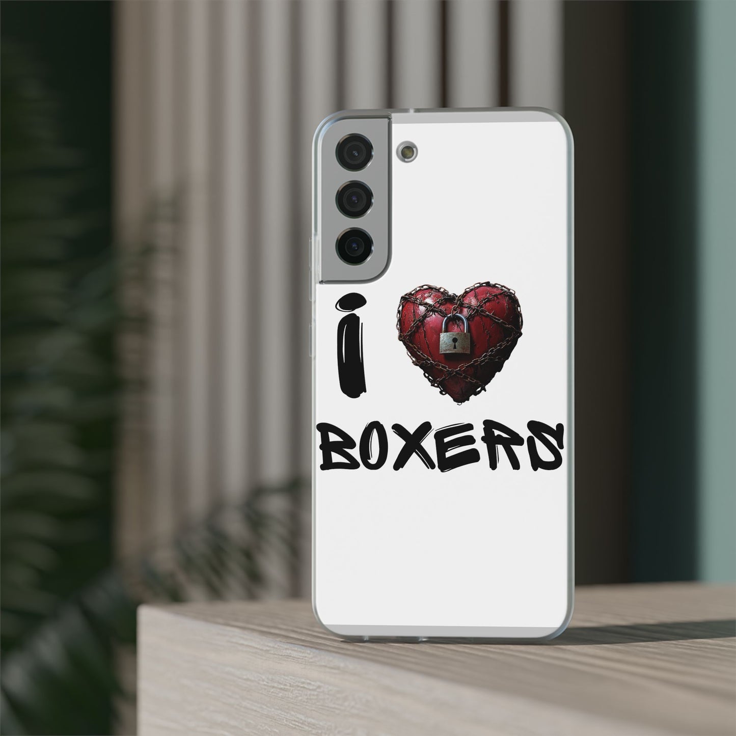 I (Heart) Boxers- Flexi Cell Phone Cases